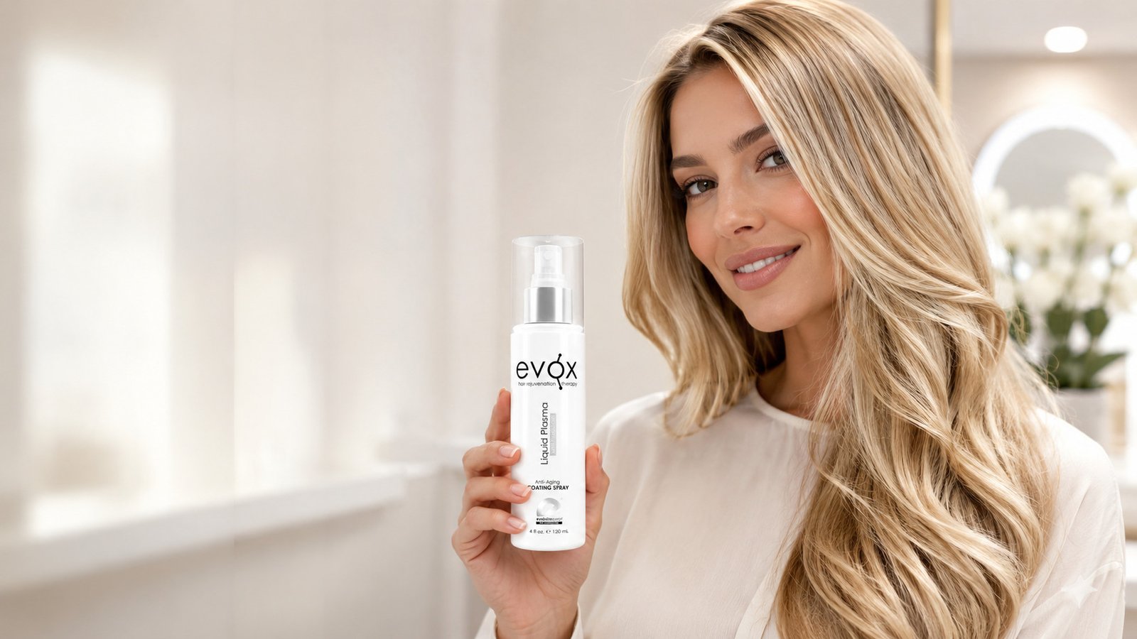 Evox line — repair and anti-aging hair care